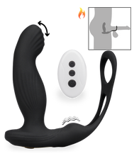 Load image into Gallery viewer, Hubert prostate massager with cock rings