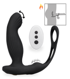 Hubert prostate massager with cock rings