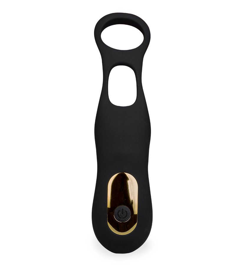 Hubert prostate massager with cock rings
