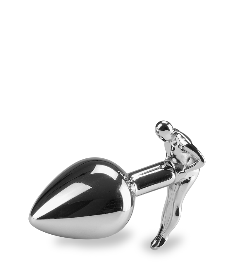 Human rosebud butt plug