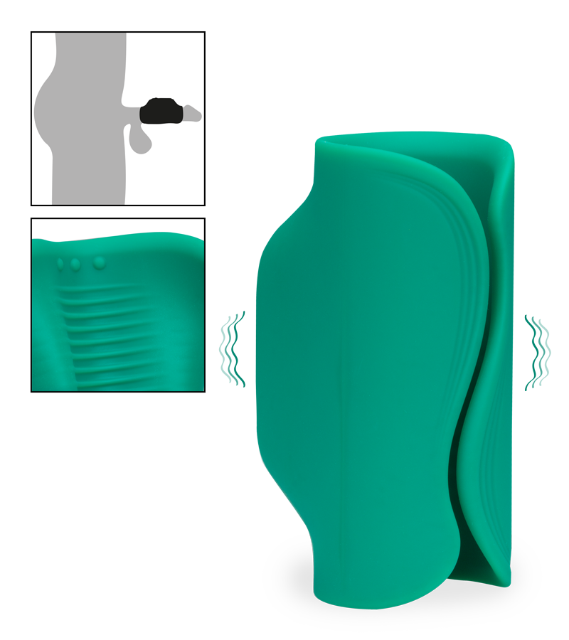 Hurricane vibrating masturbator 9 modes