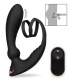 Hutter prostate massager with cock ring