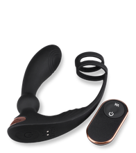 Load image into Gallery viewer, Hutter prostate massager with cock ring