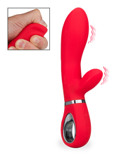 Load image into Gallery viewer, Hydrangea soft and comfortable rabbit vibrator