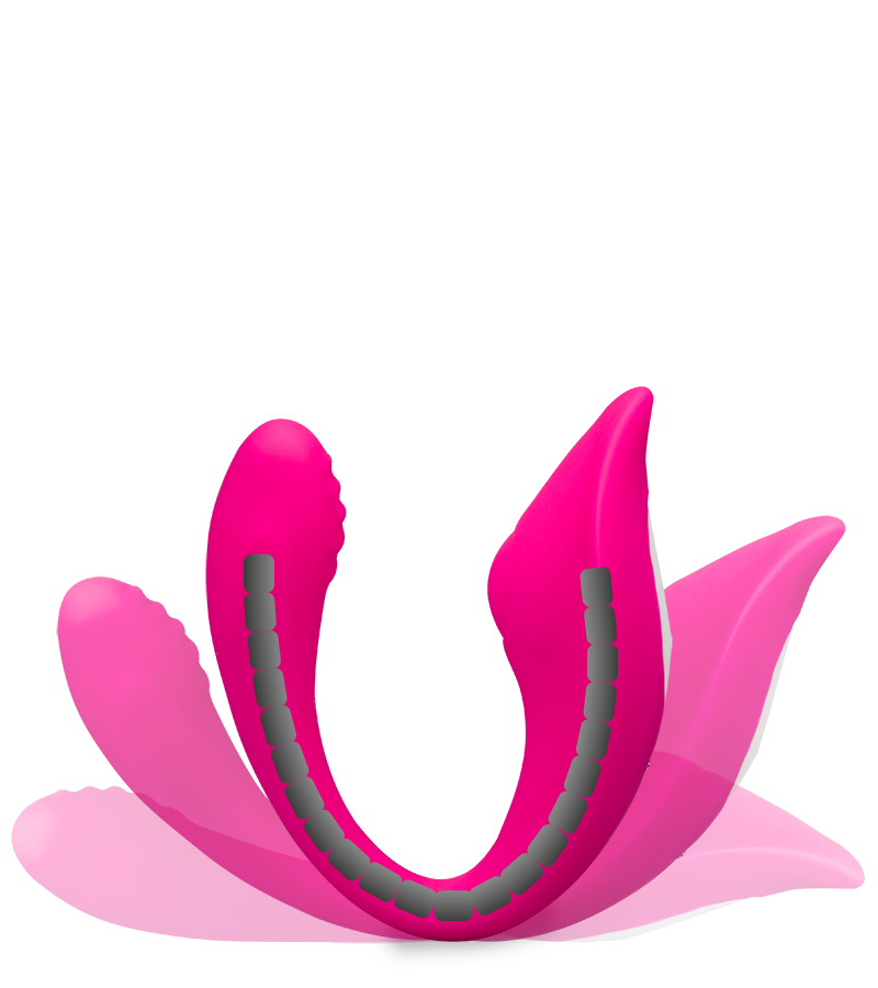 Idol remote control clitoris and G-spot stimulator