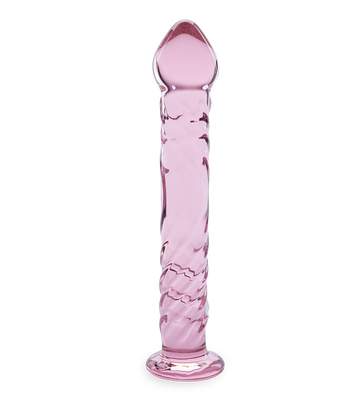Illusion glass dildo