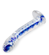 Load image into Gallery viewer, Infinity glass dildo