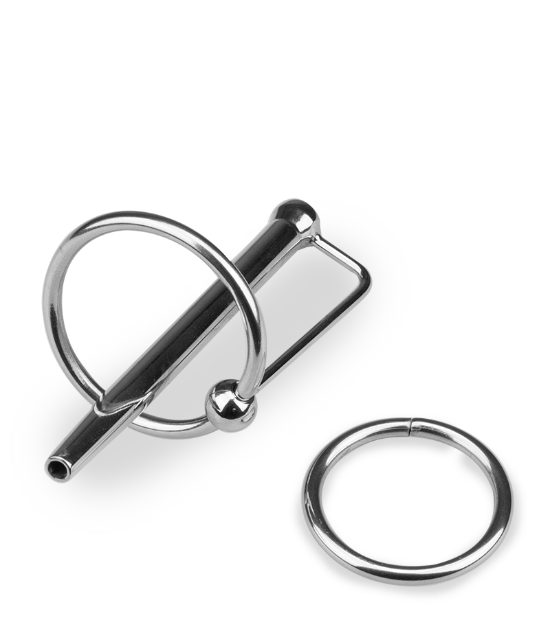 Ingenuity hollow penis plug