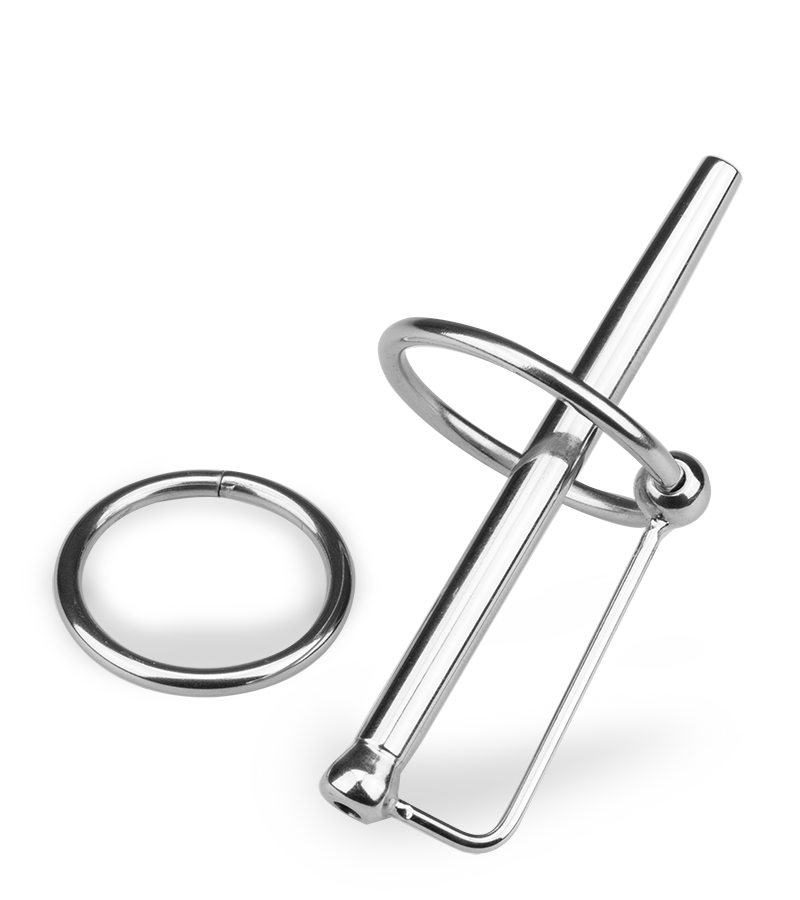 Ingenuity hollow penis plug