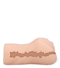 Load image into Gallery viewer, Jena ribbed and textured vibrating pocket pussy