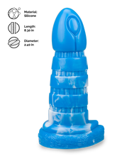 Load image into Gallery viewer, Jörmungandr fantasy suction cup dildo