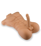 Jonathan realistic male sex torso with penis and anus