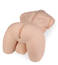 Load image into Gallery viewer, Joshua male sex torso with bendable penis and anus 11 lb