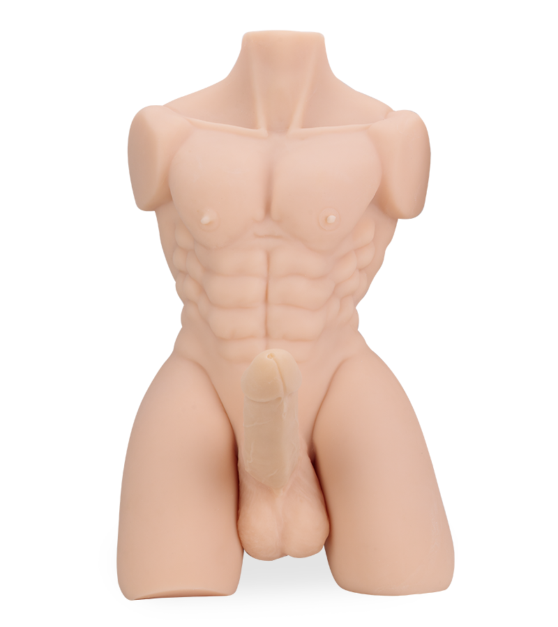 Joshua male sex torso with bendable penis and anus 11 lb