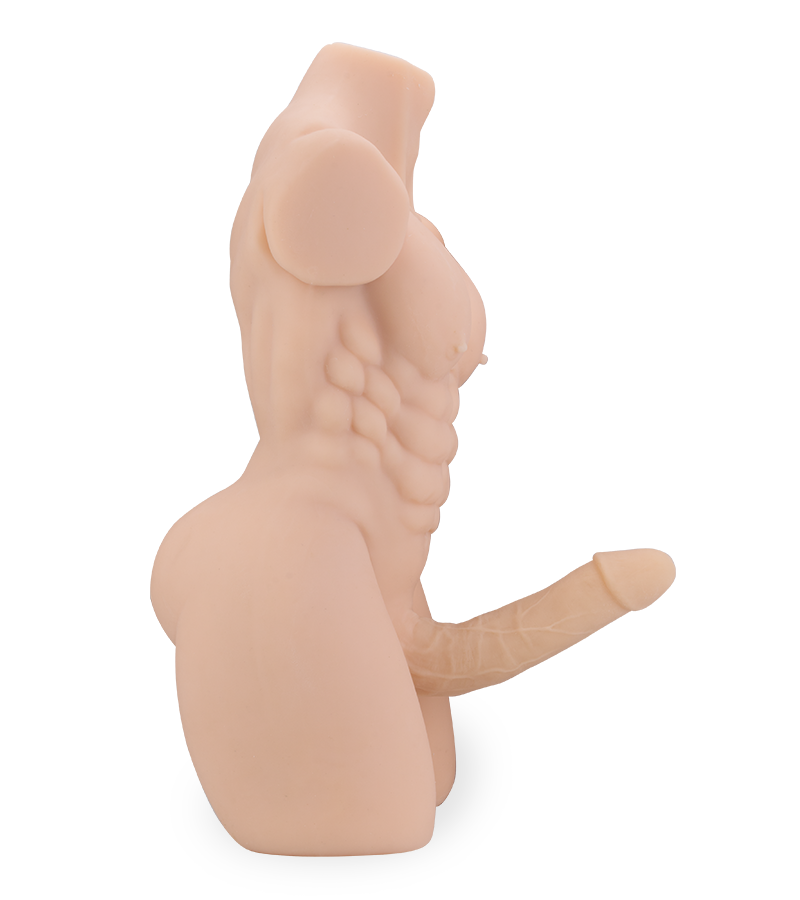 Joshua male sex torso with bendable penis and anus 11 lb