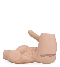Load image into Gallery viewer, Joshua male sex torso with bendable penis and anus 11 lb