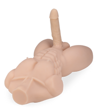 Load image into Gallery viewer, Joshua male sex torso with bendable penis and anus 11 lb