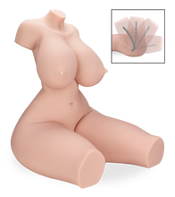 Load image into Gallery viewer, Joyce curvy ass breasts and vagina masturbator 32 lb