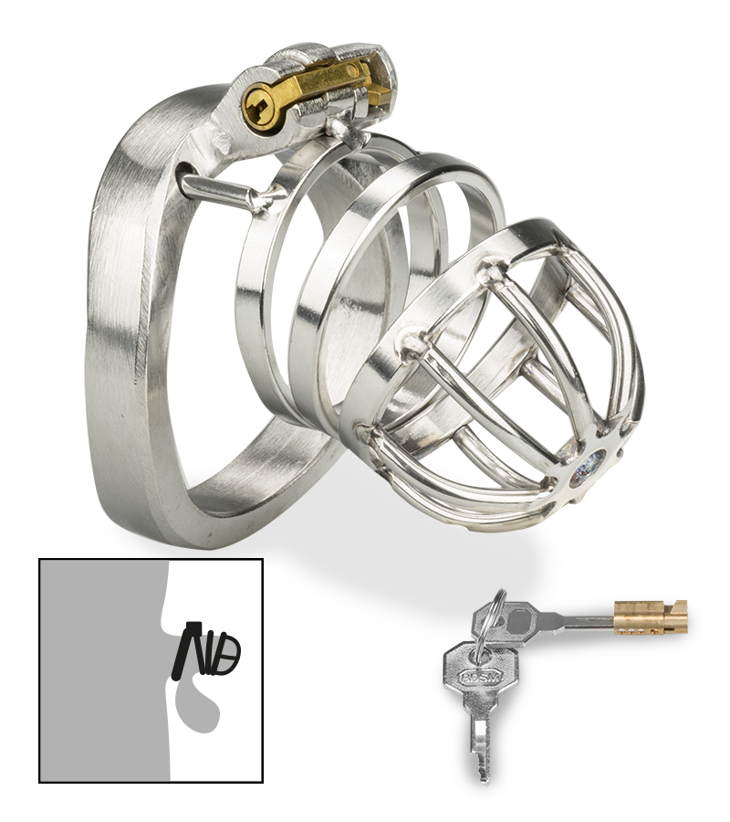 Judgement small chastity cage