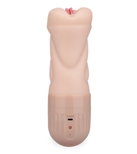 Load image into Gallery viewer, Judy realistic masturbator with suction and vibrations
