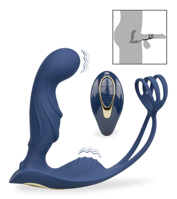 June cock ring and prostate massager