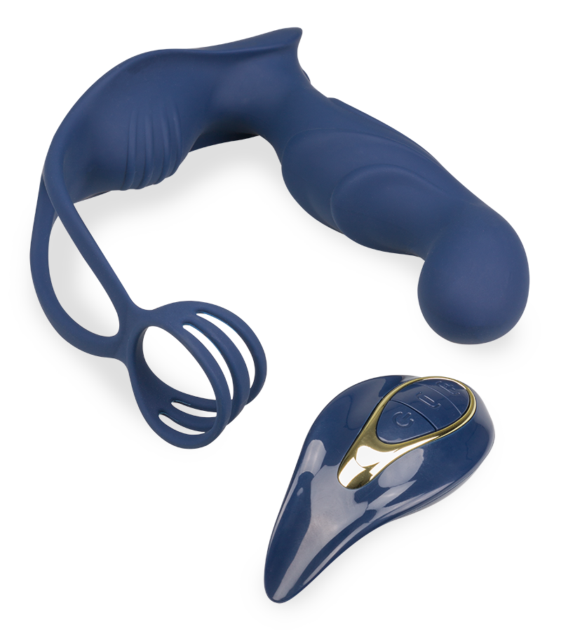 June cock ring and prostate massager