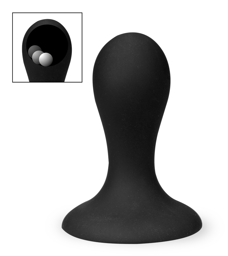 Junio butt plug with internal bead