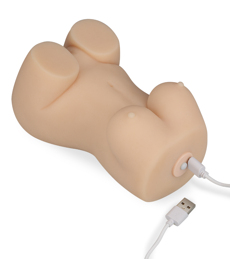 Kadyla vibrating torso vagina and anus 2 lb