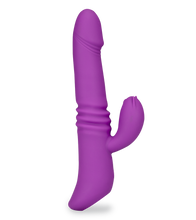 Load image into Gallery viewer, Kaya thrusting rabbit vibrator