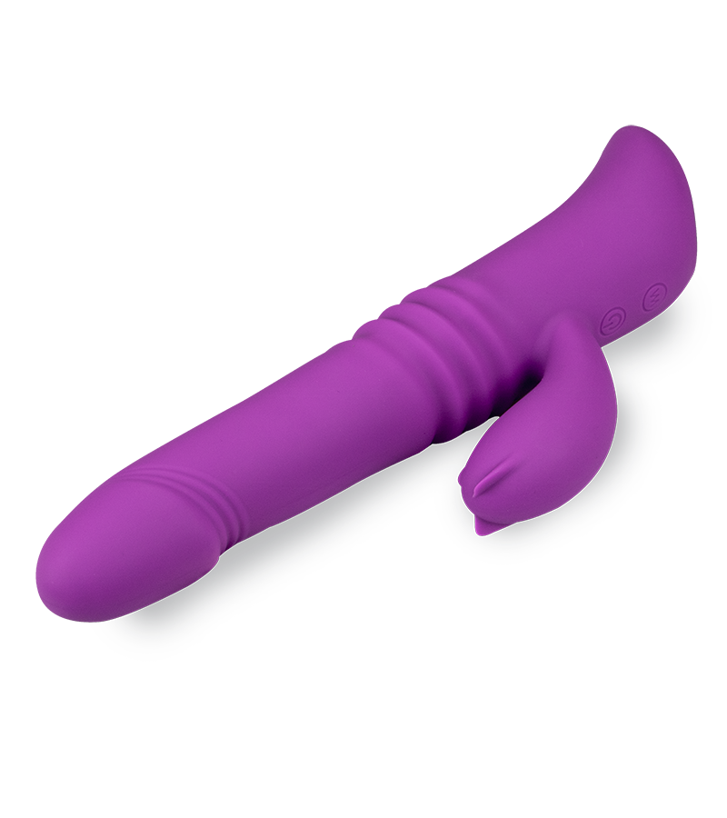 Kaya thrusting rabbit vibrator