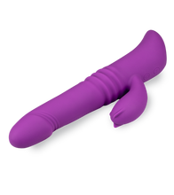 Load image into Gallery viewer, Kaya thrusting rabbit vibrator