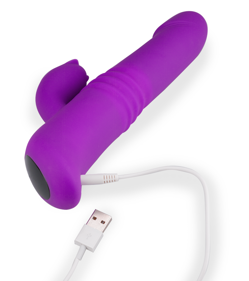 Kaya thrusting rabbit vibrator