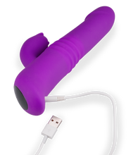 Load image into Gallery viewer, Kaya thrusting rabbit vibrator