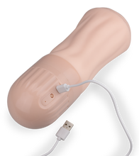 Load image into Gallery viewer, Kayla realistic sucking and vibrating masturbator