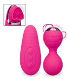Kegel balls with vibrating remote control