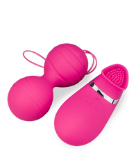 Load image into Gallery viewer, Kegel balls with vibrating remote control