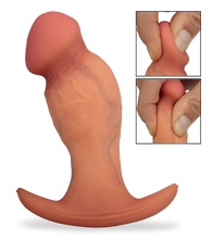 Load image into Gallery viewer, Kenny realistic penis silicone butt plug 3.75 inches
