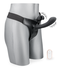 Load image into Gallery viewer, Ladies remote-controlled vibrating rabbit strap-on