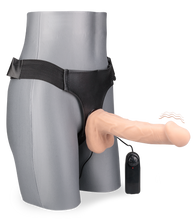 Load image into Gallery viewer, Landon extra-large vibrating strap-on dildo
