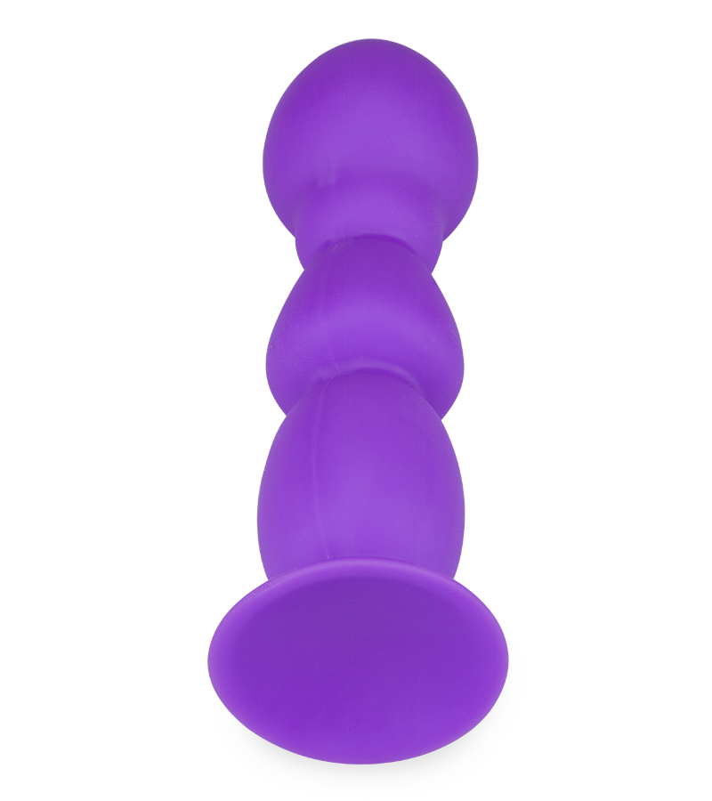 Large beaded anal dildo