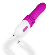 Load image into Gallery viewer, Large thrusting suction-cup vibrator