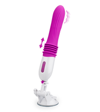 Load image into Gallery viewer, Large thrusting suction-cup vibrator