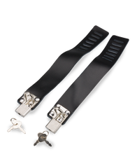 Load image into Gallery viewer, Leather chastity cage for penis