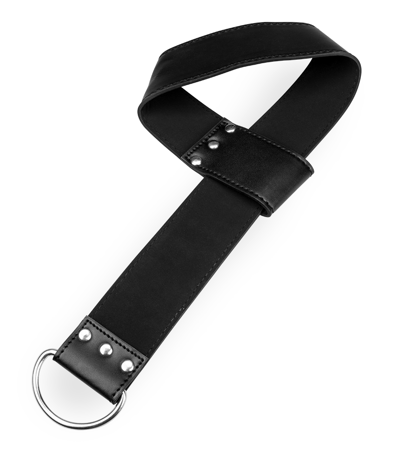 Leather Wrist Restraints for Bondage Play