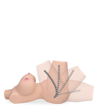 Load image into Gallery viewer, Lena bendable masturbator torso 20.50 lb