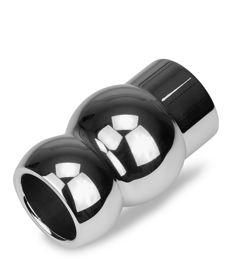 Lery steel hollow butt plug