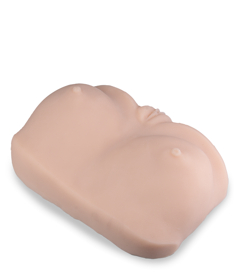 Leta breast masturbator