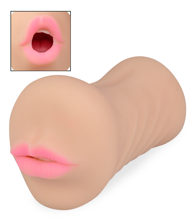 Lia super-realistic sucking mouth