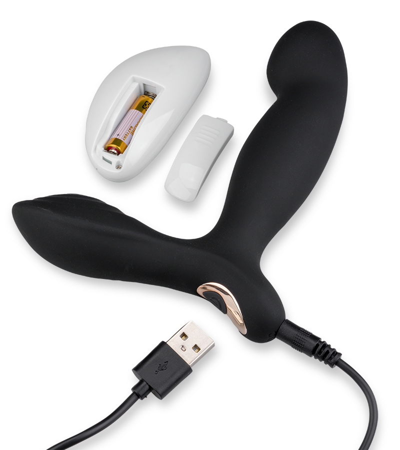 Lieutenant remote control prostate massager
