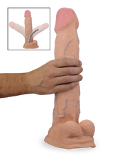 Load image into Gallery viewer, Lifelike monster dildo 15.00 inches